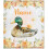Deer Floral Personalized Blanket Soft Lightweight 40x30 Inch 1