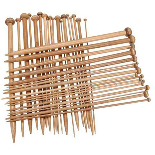 Bamboo Knitting Needles Eco-Friendly Multipurpose 1 Set 1