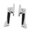 Motorcycle Rear Foot Pegs 2 Pieces Easy Install 5