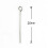 Beaded Chain Eye Pins Stainless Steel 1200 pcs 2