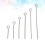 Beaded Chain Eye Pins Stainless Steel 1200 pcs 6