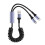Tizuqe Car Charger with Extendable Dual MicroUSB and Type C 1