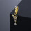 Copper Clip-on Belly Button Ring for Women 1pc 4