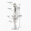 Copper Clip-on Belly Button Ring for Women 1pc 7