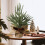 Mini Christmas Tree with Red Berries and Pine Cones 12 Inch 4
