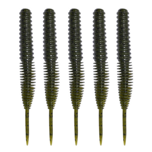 BE-TOOL Soft Plastic Earthworm Lures 4 Pcs