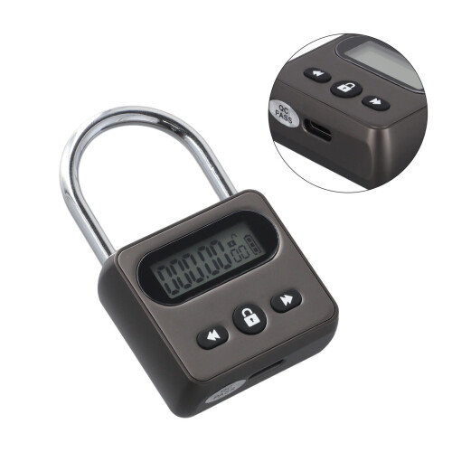 Metal Timer Lock with LCD Display and Multi-Function 1