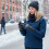 Winter Gloves Unisex Thermal Waterproof Gray 5