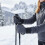 Winter Gloves Unisex Thermal Waterproof Gray 7