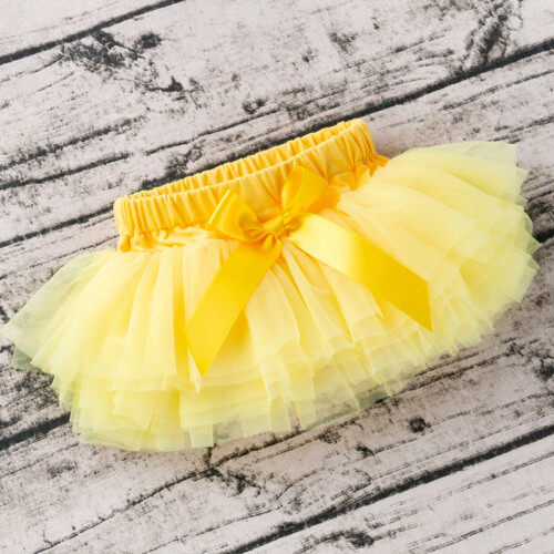 Infant Tutu Skirt Yellow Size 80 2