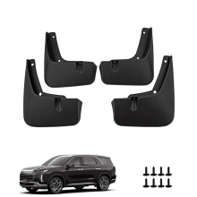 Mud Guards for Hyundai Palisade 2019–2023 Black 4-Piece