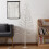 Pre-Lit Starburst Gold Artificial Christmas Tree 4 ft Warm 4