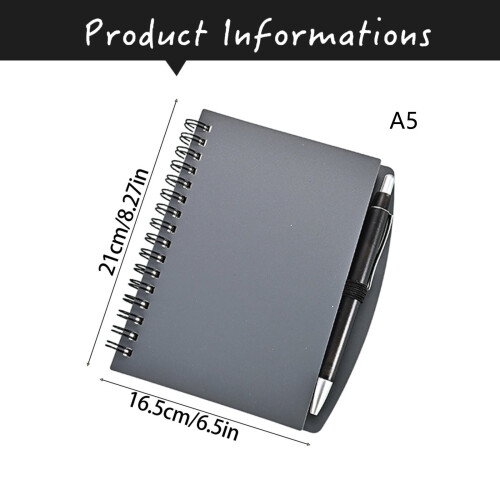 A5 A6 Student Notebook PP Loose-Leaf College Ruled 1