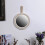 White Rope Mirror Wall Hanging Decorative 1 Piece 6
