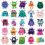 Monster Graffiti Stickers Cartoon 50-Pack 4