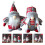 Gnome Doll Decoration Assorted Colors 2 pcs 7.5 x 4.3 x 2.8 7