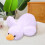 White Duck Plush Pillow Doll 1pc 6