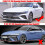 Front Bumper Splitter Lip for Hyundai Elantra Facelift 2