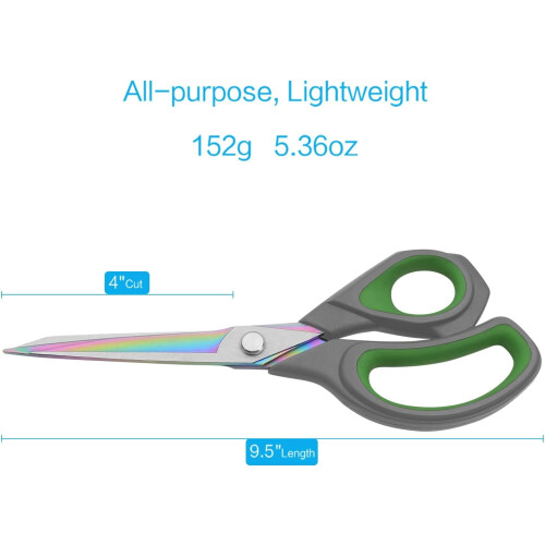 Tailor Scissors Heavy-Duty 9.5 Inch Titanium Coated Forged 1