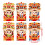 Red Foldable Bag Cartoon Design 6 Pieces 3