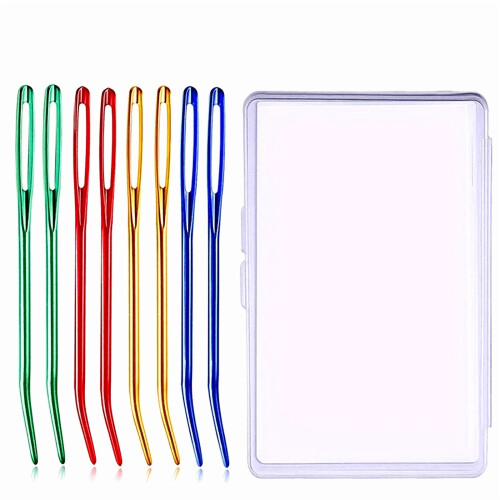 Yarn Needles with Storage Box 8 Pcs 1