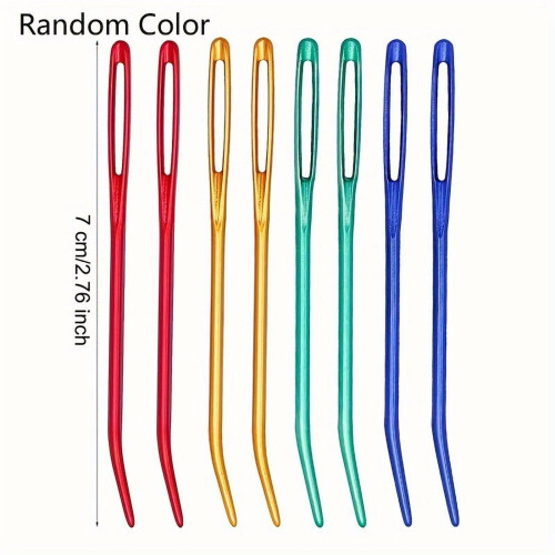 Yarn Needles with Storage Box 8 Pcs 2