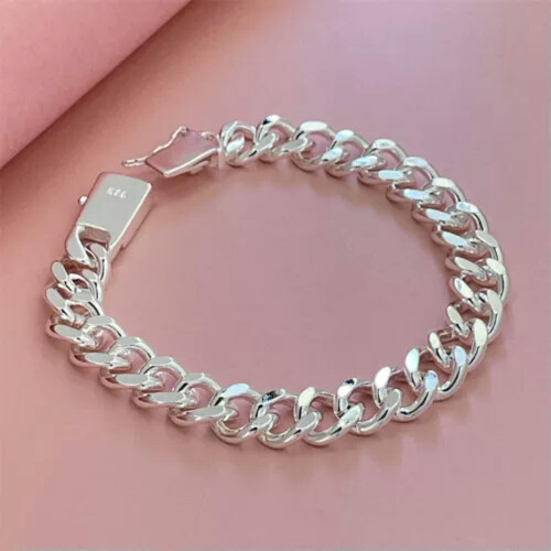 925 Silver Charm Bracelet Bangle 75 Styles