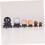 MUSEYA Black Ball Display Stand Simple Design 1 Piece 5