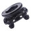 MUSEYA Black Ball Display Stand Simple Design 1 Piece 7