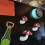 3D Red Mushroom Refrigerator Magnets 3 Sizes 4