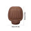 Leather Seat Cushion Universal Fit 1 Pair 3