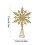 DAMAI Octagonal Christmas Tree Topper 8.6 inch 2