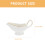 Ceramic Gravy Boat for Western Tableware Home Use 2