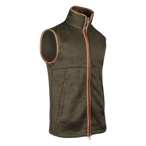 JACK PYKE JACK PYKE Melange Fleece Gilet Dark Olive Small 2