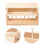 Pamingono Wooden Pigeon Feeder Rectangular Multi-Slot 1 Pack 8