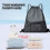 Drawstring Backpack Sports Bag Large Capacity Breathable 6