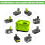 Battery Converter Adapter for Ryobi 18V to DeWalt 20V 5