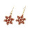 Christmas Earrings for Women Red Dangle 1 Pair 5