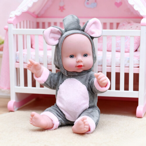 Talking Vinyl Doll Interactive Baby Toy Soft Washable Rubber 1