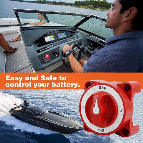 DC 32V 350A 4-Position Marine Battery Switch 1