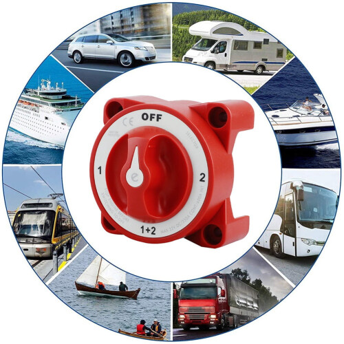 DC 32V 350A 4-Position Marine Battery Switch 2