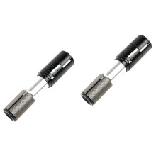 Mountain Bike Stem Riser Black 50mm Extension 2 pcs