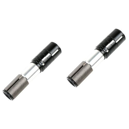Mountain Bike Stem Riser Black 50mm Extension 2 pcs