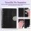 Pin Badge Display Book Enamel Pin Storage Binder 1 Set 6