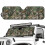 Foldable Windshield Sun Shade for Jeep Rubicon Sahara TJ JK 2