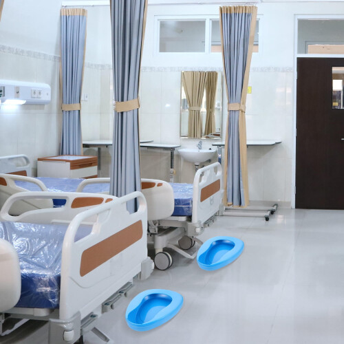 Nursing Bed Pan Blue PP Material 1 Piece 2