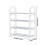 4-Tier Stackable Shoe Rack with Handle for Sneakers and 2