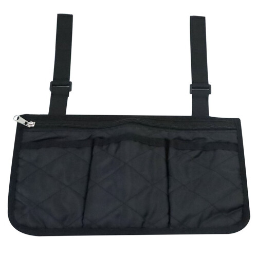 COMEET Wheelchair Armrest Storage Bag Waterproof 1