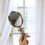 Retro Handheld Makeup Mirror Vintage Golden 7
