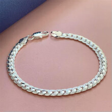925 Silver Charm Bracelet Bangle 75 Styles